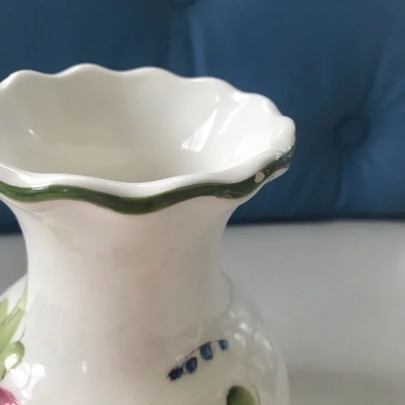 Made in Italy hand painted FTD vase - Picture 8 of 13